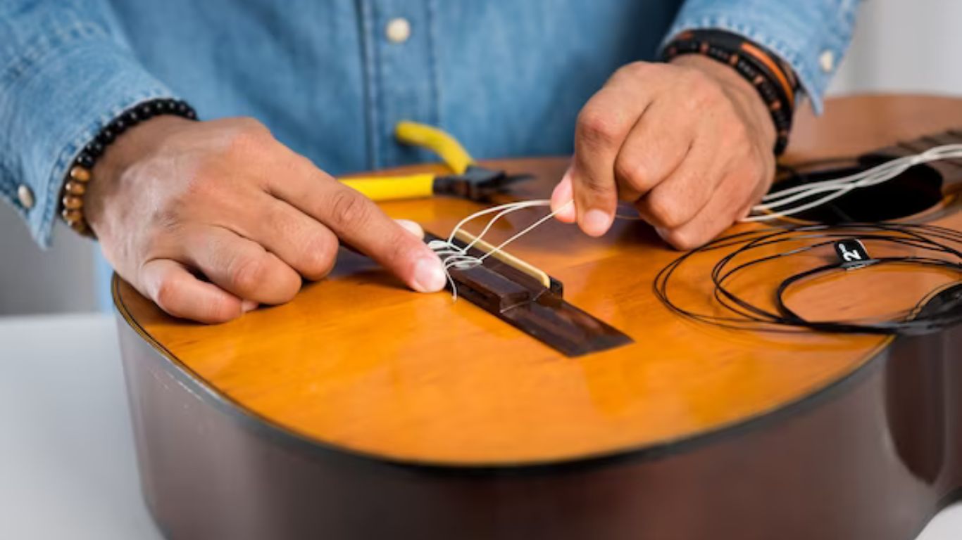 How to Put On a Guitar Strap