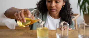 Measure 2/3 Cup with 1 Cup