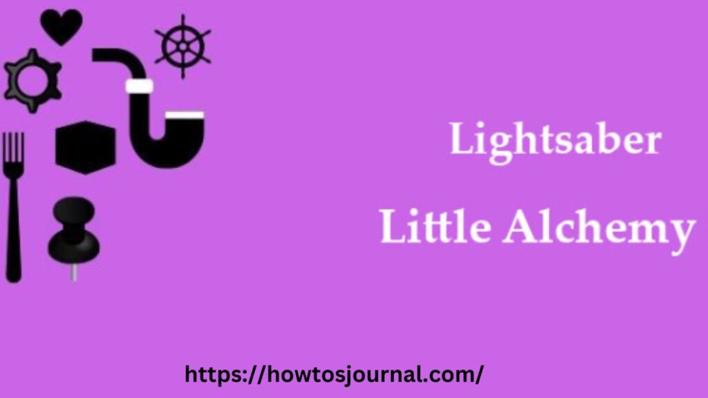 How to Make a Lightsaber in Little Alchemy