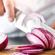 how to cut a onion for fajitas