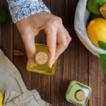 Testing gold at home with lemon