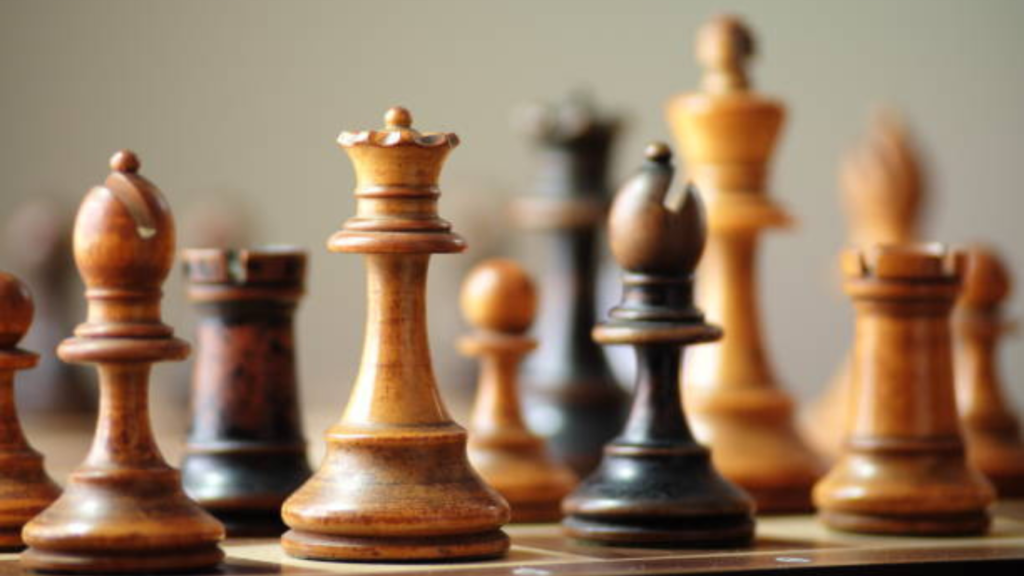 set up a chess board and look cooler
