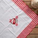 how to sew mitered corners on napkins