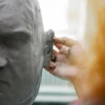 how to make ear with clay with perfection
