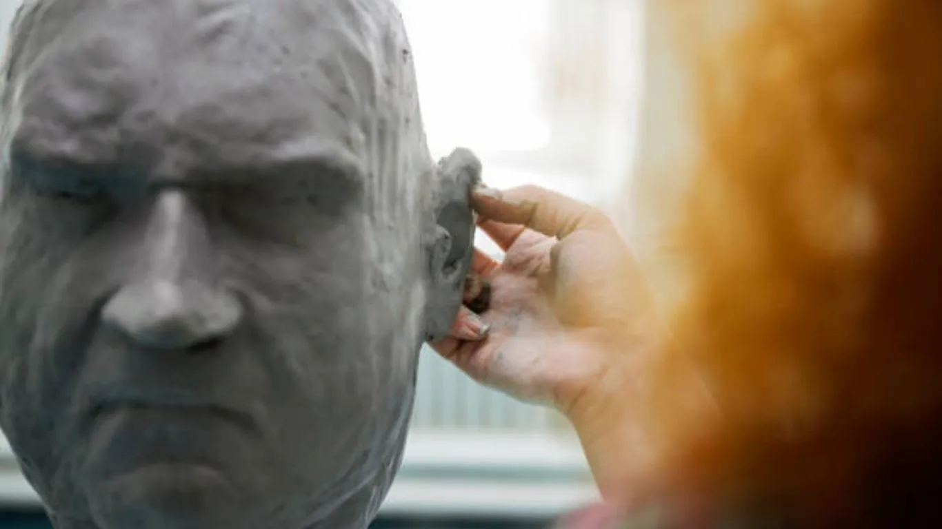 how to make ear with clay with perfection