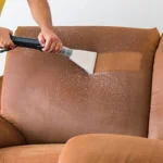 how to clean polyester couch