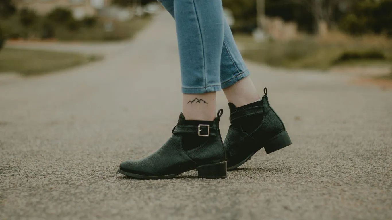 how to wear ankle boots over 40