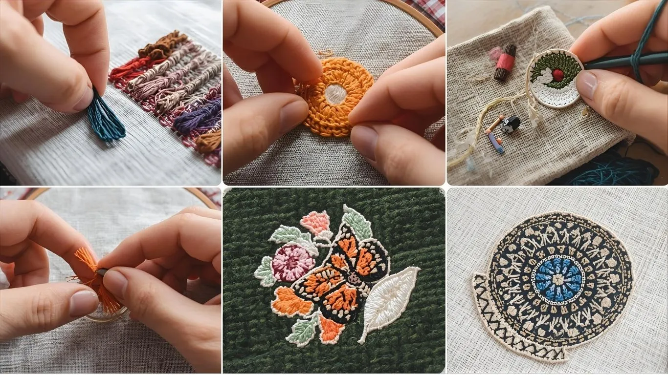 7 Simple Steps to Make Embroidered Patches at Home