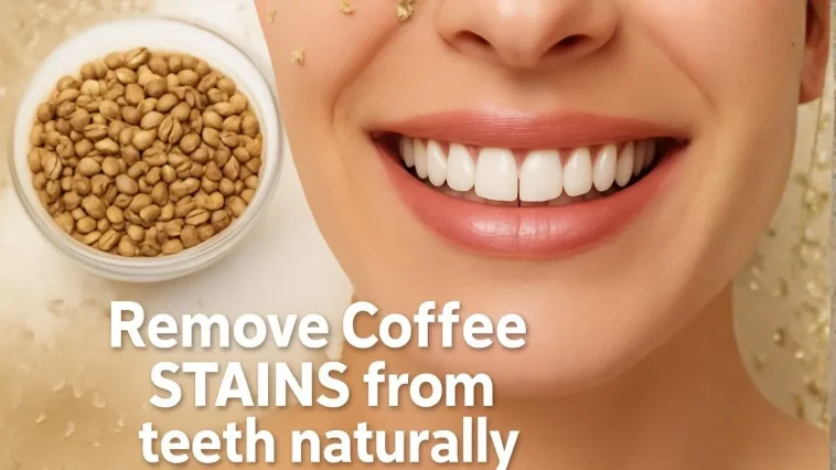 How to Remove Coffee Stains From Teeth Naturally